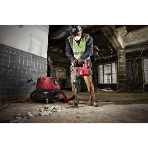 CIOCAN ROTOPERCUTOR SDS-MAX PENTRU GĂURIRE ȘI DĂLTUIRE, CLASA 8 KG M18 FUEL™ ONE-KEY™ Milwaukee M18 FHM-0C, alimentare cu acumulator - neechipat - Img 9