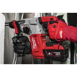 Ciocan rotopercutor SDS-Plus 26 mm fără perii cu 4 funcții și mandrină FIXTEC™ M18™ BLHX-502X, echipat cu 2 baterii, incarcator, valiza - Img 8