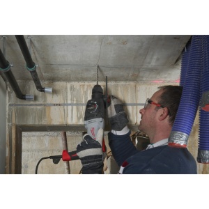 Ciocan rotopercutor SDS-Plus Milwaukee PH 28, 3.4 jouli, 820 W, 3 functii, alimentare Retea 220-240 V - Img 6