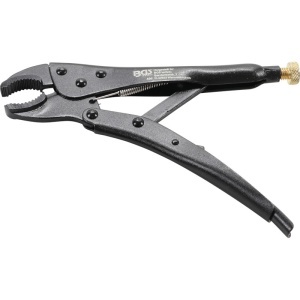 Cleste cu blocare BGS falci curbe, 225 mm