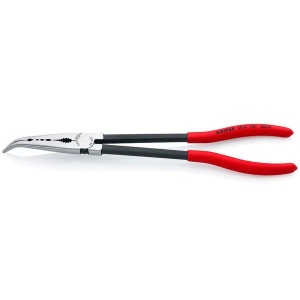 Clește Knipex cu cioc lung inclinat ma 45 grade, pentru asamblat, lungime 280mm