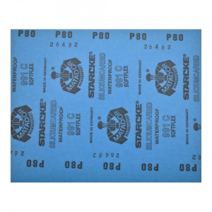Coala abraziva Hidrorezistenta 230x280mm GR 80 - 1 buc - Img 2