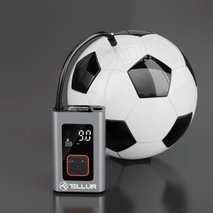 Compresor auto portabil Tellur, 150 PSI, 16L/min, 4000mAh, USB-C, aluminiu - Img 14
