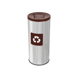 Coș inox colectare selectivă Eko Prestige 45 L - Img 5