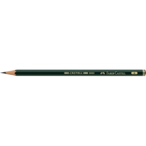 Creion grafit B hexagonal Castell 9000 Faber-Castell - Img 2