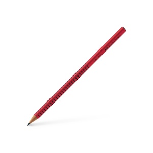 Creion grafit B triunghiular grip 2001 roșu Faber-Castell