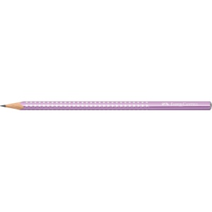 Creion grafit B triunghiular sparkle violet metalizat 2023 Faber-Castell - Img 2