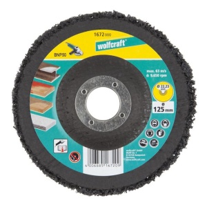 Disc de curatare universal Wolfcraft 1672000, diametru 125 mm - Img 3
