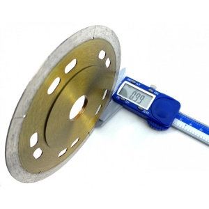 Disc DiamantatExpert pt. Taieri Extra Fine in Portelan Dur Subtire 115x22.2 (mm) Ultra Premium - DXDY.GOLDCUT.115 - Img 3