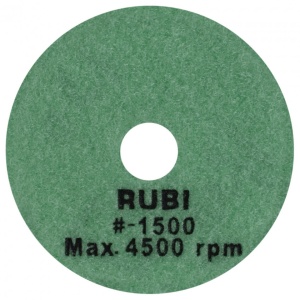 Dischete diamantate pt. polisat marmura, granit, piatra 100mm, #1500 - RUBI-62975 - Img 1