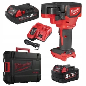 Dispozitiv pentru taiere tije filetate cu acumulator Milwaukee M18 BLTRC-522X, livrat cu acumulatori, valiza - Img 1