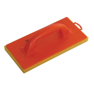 Drișcă PVC monobloc pentru fațade, cu baza poliuretanica orange - 14×29