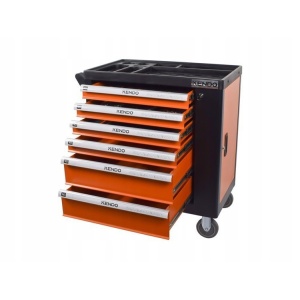 Dulap de scule profesional cu 6 sertare, 144 buc - Img 4