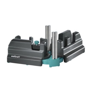 Echer reglabil cu dispozitiv de ghidaj pentru taiere Wolfcraft 6948200, inaltime maxima plinte 100 mm - Img 1