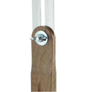 Echer reglabil tamplarie din nuc, 25 cm - Img 3