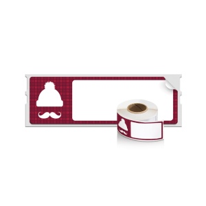 Etichete Sarbatori iarna DYMO LabelWriter 28 x 89 mm DYMO LW 1960101, doar pentru seria 450 - Img 2