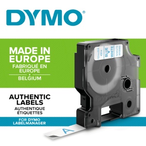 Etichete standard 12mm x 7m albastru alb DYMO LabelManager D1 S0720540 45014 - Img 2