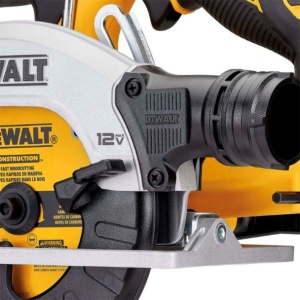 Fierastrau circular de mana DeWALT DCS512N, compatibil cu acumulatori XR 12V, disc 140 mm, motor fara perii - Img 3