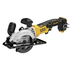 Fierastrau circular de mana DeWalt DCS571NT, compatibil cu acumulatori 18V, 115 mm, motor fara perii, cutie TSTAK - Img 2