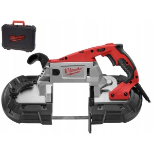 Fierastrau cu banda 220 V Milwaukee BS 125, capacitate taiere metal ∅ 125 mm, 1100 W, valiza, alimentare Retea 220-240 V