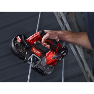 Fierastrau cu banda cu acumulator Milwaukee M12 BS-0, capacitate taiere metal ∅ 41 mm, livrat fara acumulator - Img 11