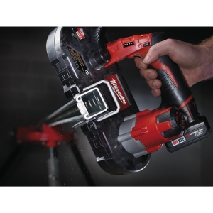 Fierastrau cu banda cu acumulator Milwaukee M12 BS-402C, capacitate taiere metal ∅ 41 mm, livrat cu acumulator, valiza - Img 11