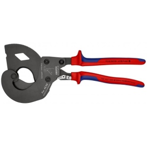 Foarfeca cu clichet pentru taiat cabluri ACSR, KNIPEX, 340 mm