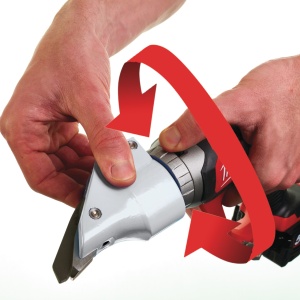 Foarfeca taiat tabla cu acumulator Milwaukee M18 BMS12-0, taie otel 1.2 mm, livrata fara acumulator - Img 6