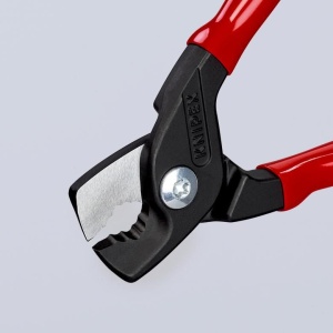 Foarfece de taiat cabluri Cu, Al, KNIPEX, 160 mm - Img 6