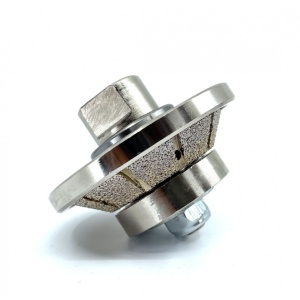 Freza Diamantata Bizot 45 grade - Inaltime 8mm pt. Marmura, Granit si Gresie - DXDY.BVL.H8D65 - Img 2