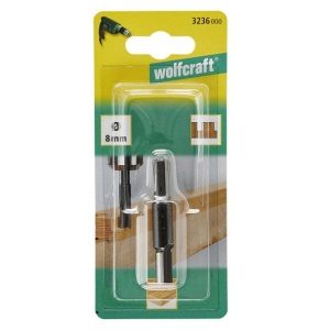 Freza dreapta WS Wolfcraft 3236000, 8x15 mm, tija 8 mm - Img 2