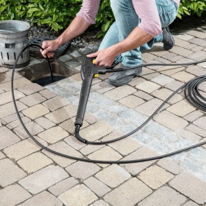 Furtun de curatare a tevilor pentru aparatele KARCHER K2 - K7, 7.5m - Img 5