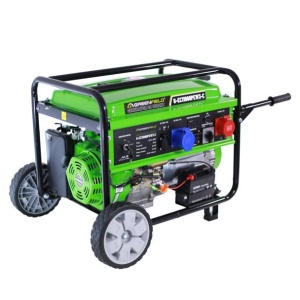 Generator de curent pe benzina Greenfield G-EC11000PEW3-C, portabil, 400/230V, 9.2 kVA, pornire electrica - Img 1