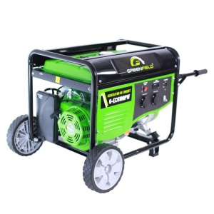 Generator de curent pe benzina Greenfield G-EC6100PW, portabil, monofazat, 4.5 kVA, 4.5 kW, roti de transport - Img 2