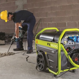 Generator de curent pe benzina PRAMAC PX8000, portabil, monofazat, 6.0 kVA, 5.4 kW - Img 3