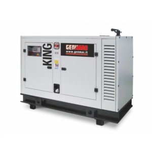 Generator insonorizat GENMAC King G100IS putere maxima 110kVA 400V motor IVECO - Img 1