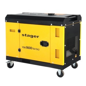Generator insonorizat Stager YDE8600TA-TA3 V2, 7.5kVA, DualPower 230-400V, diesel, 3000rpm, pornire electrica - Img 2