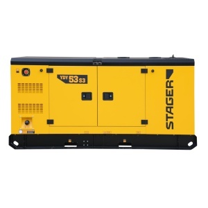 Generator insonorizat Stager YDY53S3 53kVA, 69A, 1500rpm, trifazat, diesel - Img 3