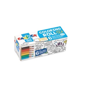Hârtie mini coloring roll Carioca 85 x 10 cm