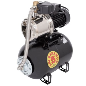 Hidrofor cu pompa autoamorsanta Wasserkonig WSKX4048-25, putere 1000 W, 9 m, inox debit 4020 l/h, inaltime refulare 48 m, vas de expansiune 24 litri - Img 2