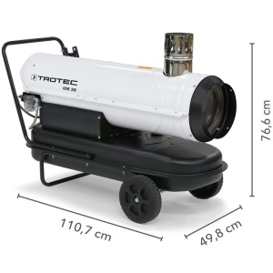 Incalzitor cu motorina cu ardere indirecta, 30kW, tip IDE30 - Img 2