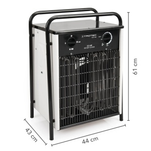 Incalzitor electric, tip TDS100, 22kW, 380V, Trotec - Img 2