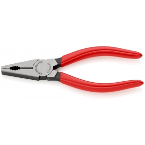 KNIPEX 03 01 140 Patent combinat acoperite cu plastic vopsit negru 140 mm