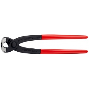 KNIPEX 10 99 I220 Cleşti pentru cleme de prindere cu urechi acoperite cu plastic vopsit negru 220 mm - Img 3