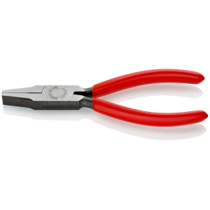 KNIPEX 20 01 140 Clește plat acoperite cu plastic vopsit negru 140 mm