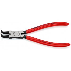 KNIPEX 44 21 J21 clește pentru inele de siguranță pentru inele interioare cu alezaje acoperite cu plastic vopsit negru 170 mm - Img 2