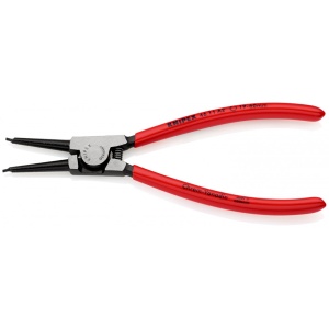 KNIPEX 46 11 A2 clește pentru inele de siguranță pentru inele exterioare pe axuri acoperite cu plastic vopsit negru 180 mm - Img 2