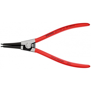 KNIPEX 46 11 A3 clește pentru inele de siguranță pentru inele exterioare pe axuri acoperite cu plastic vopsit negru 210 mm - Img 3