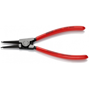 KNIPEX 46 11 G4 clește pentru inele de siguranță pentru inele de prindere pe axuri acoperite cu plastic vopsit negru 180 mm - Img 2