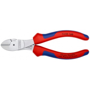 KNIPEX 74 05 160 Șfic de forță cu manşoane multicomponent cromat 160 mm - Img 3
